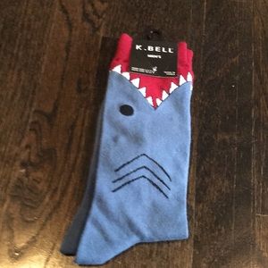 K. Bell Shark Socks